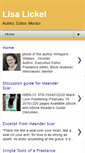 Mobile Screenshot of lisalickel.com
