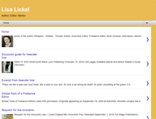 Tablet Screenshot of lisalickel.com